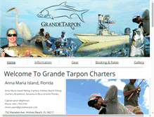 Tablet Screenshot of grandetarpon.com